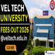 Vel Tech University Fee Structure 2026 Out @veltech.edu.in; Check Course-Wise Fee Here